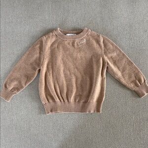 Henry Duvall Tan personalized “cash” Sweater
